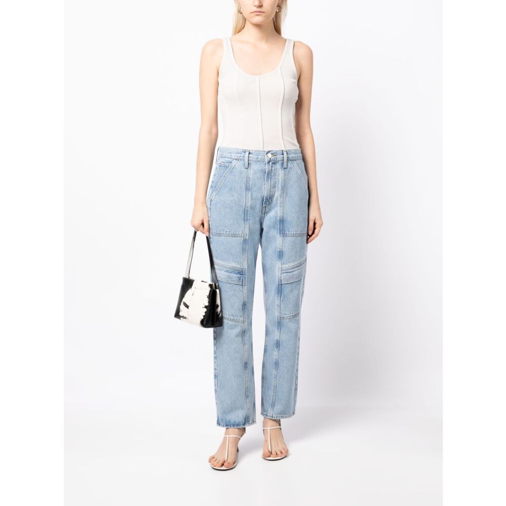 Agolde Multi-pocket Jeans In Blue