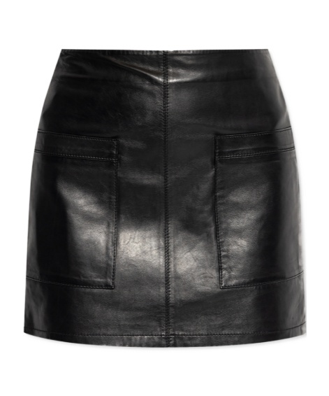 Zadig & Voltaire Jaime Mini Skirt In Black