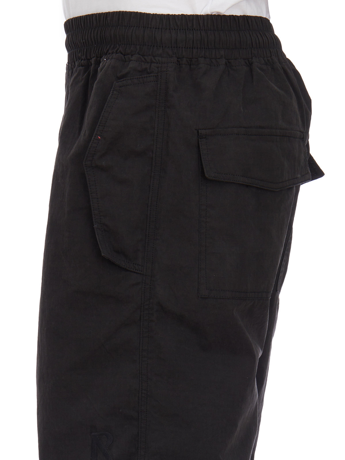Represent Elastic Waist Casual Pants In Black