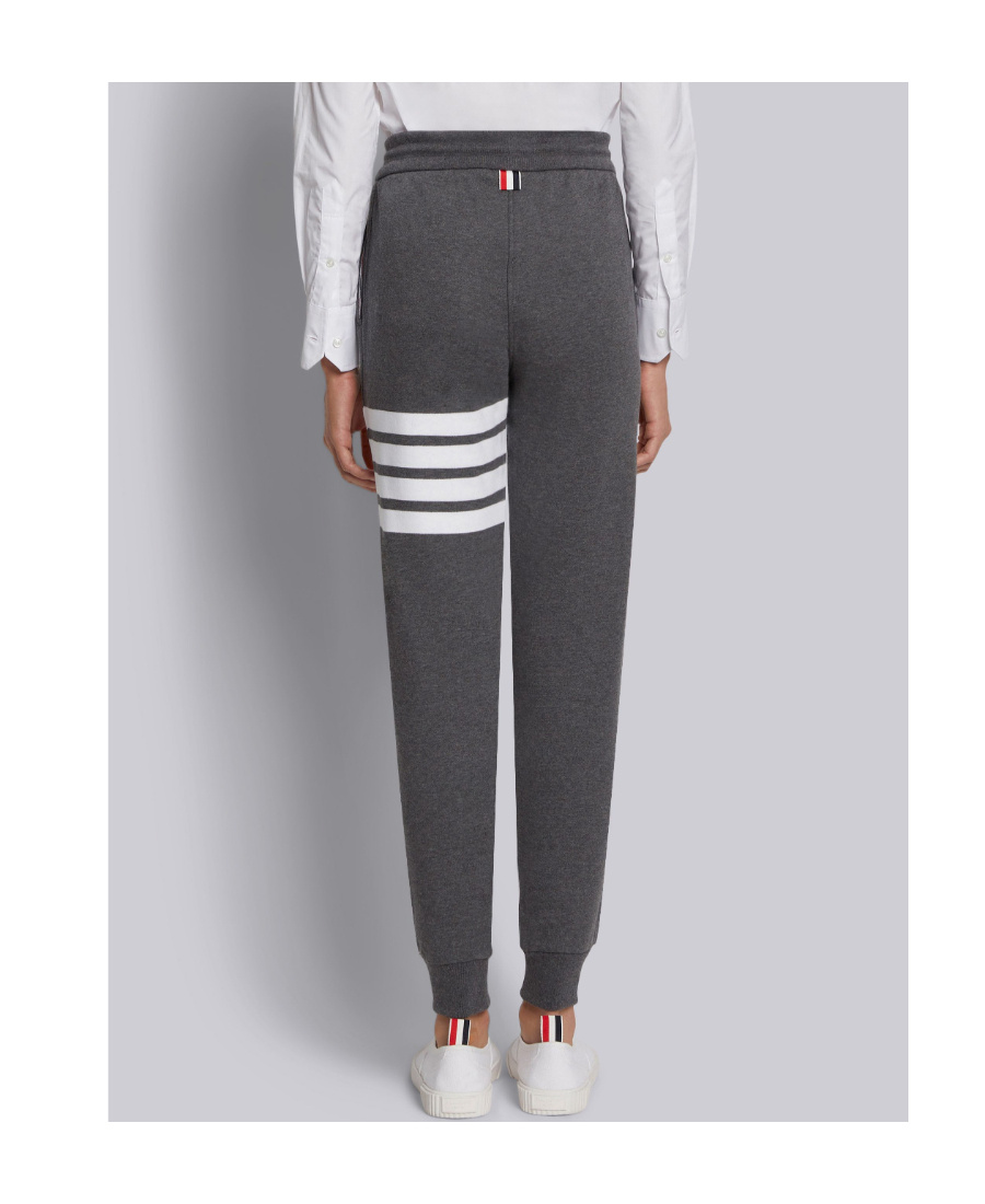 Thom Browne 4-bar Stripe Track Pants In Black