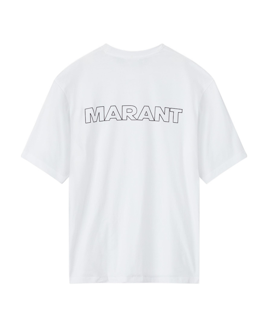 Isabel Marant "guizy" T-shirt In White