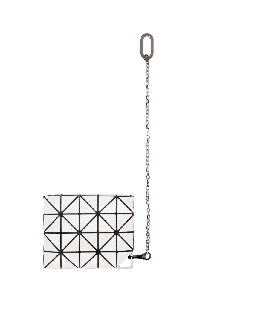 Bao Bao Issey Miyake Geometric Panelled Wallet In White