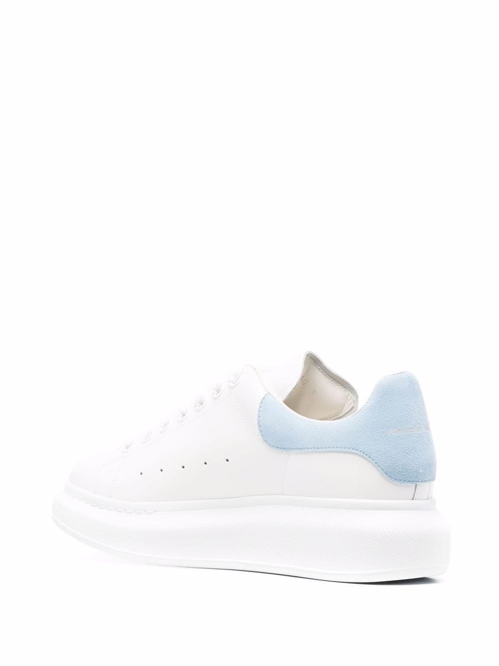 Shop Alexander Mcqueen Oversized Low-top Sneakers In White