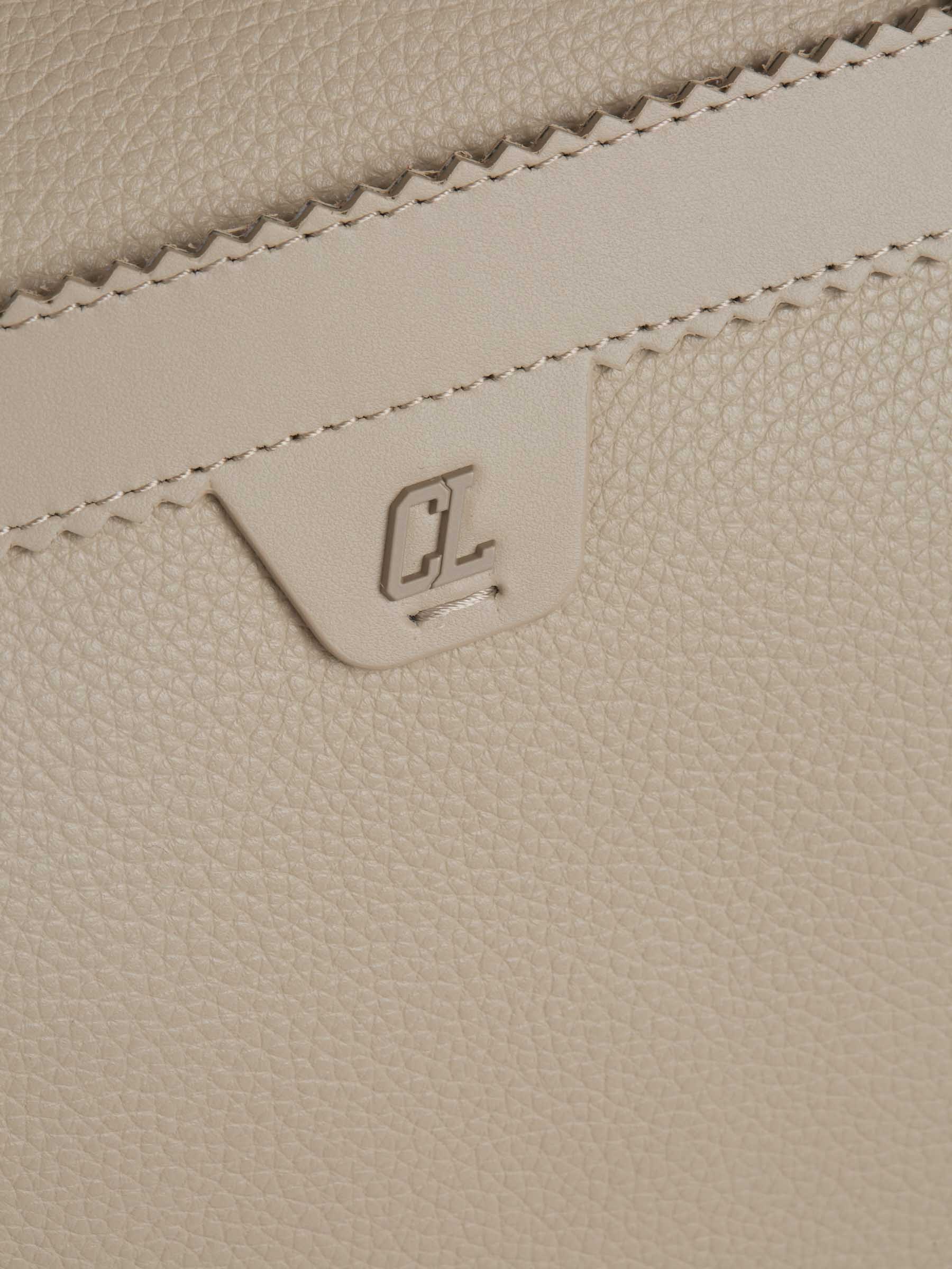 Christian Louboutin Logo Travel Bag In Nude