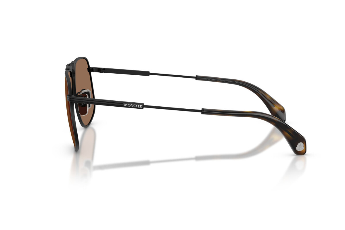 Moncler Full Frame Sunglasses In Brown