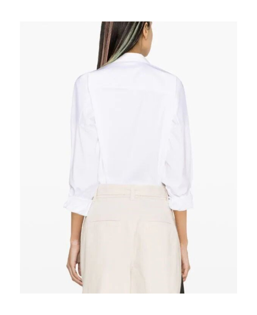 Brunello Cucinelli Concealed-front Fastening Shirt In White