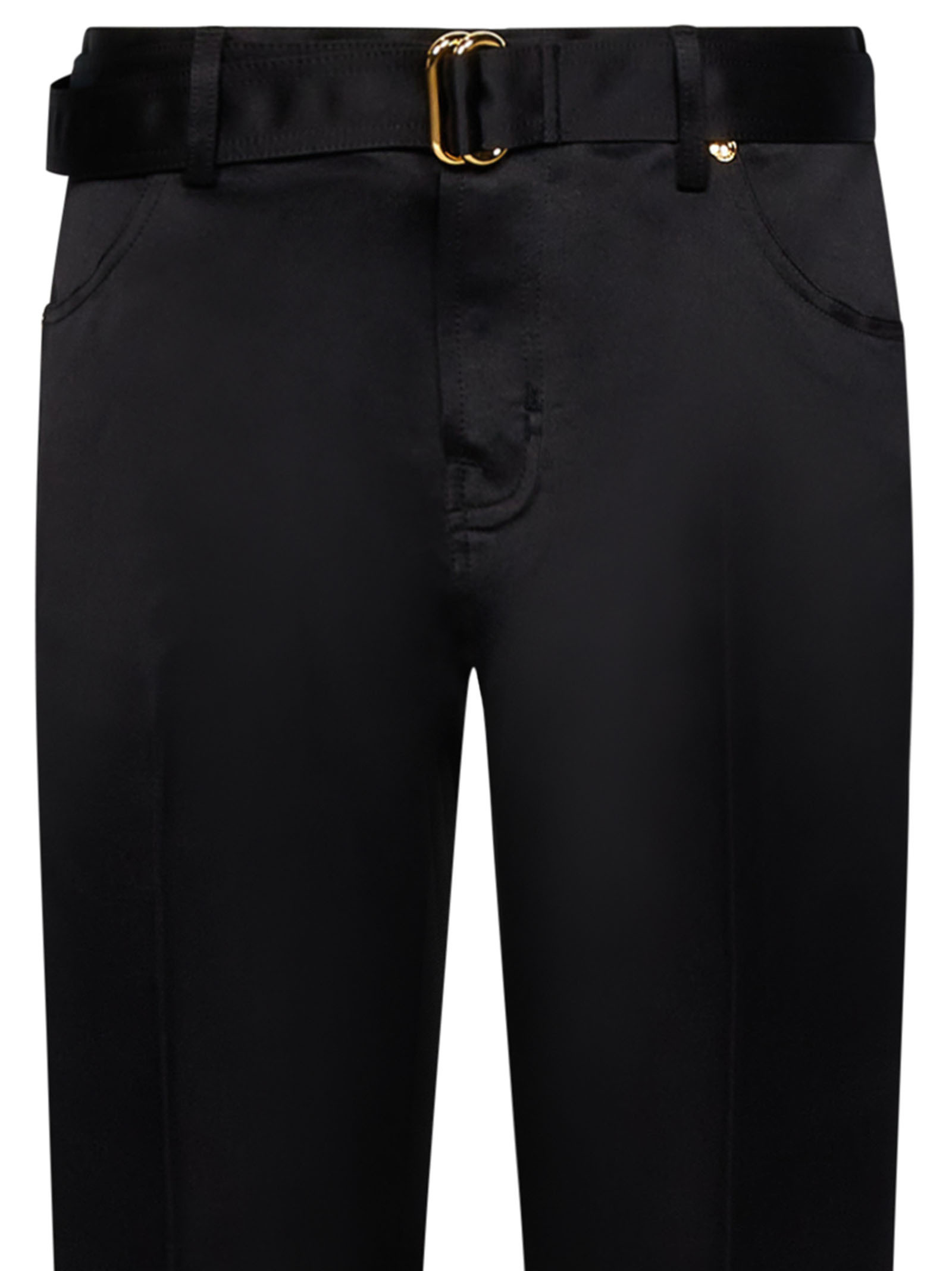 TOM FORD TOM FORD BELTED STRAIGHT-LEG TROUSERS