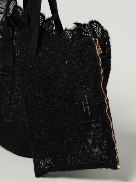 Ermanno Scervino Top Handle Tote Bag In Black