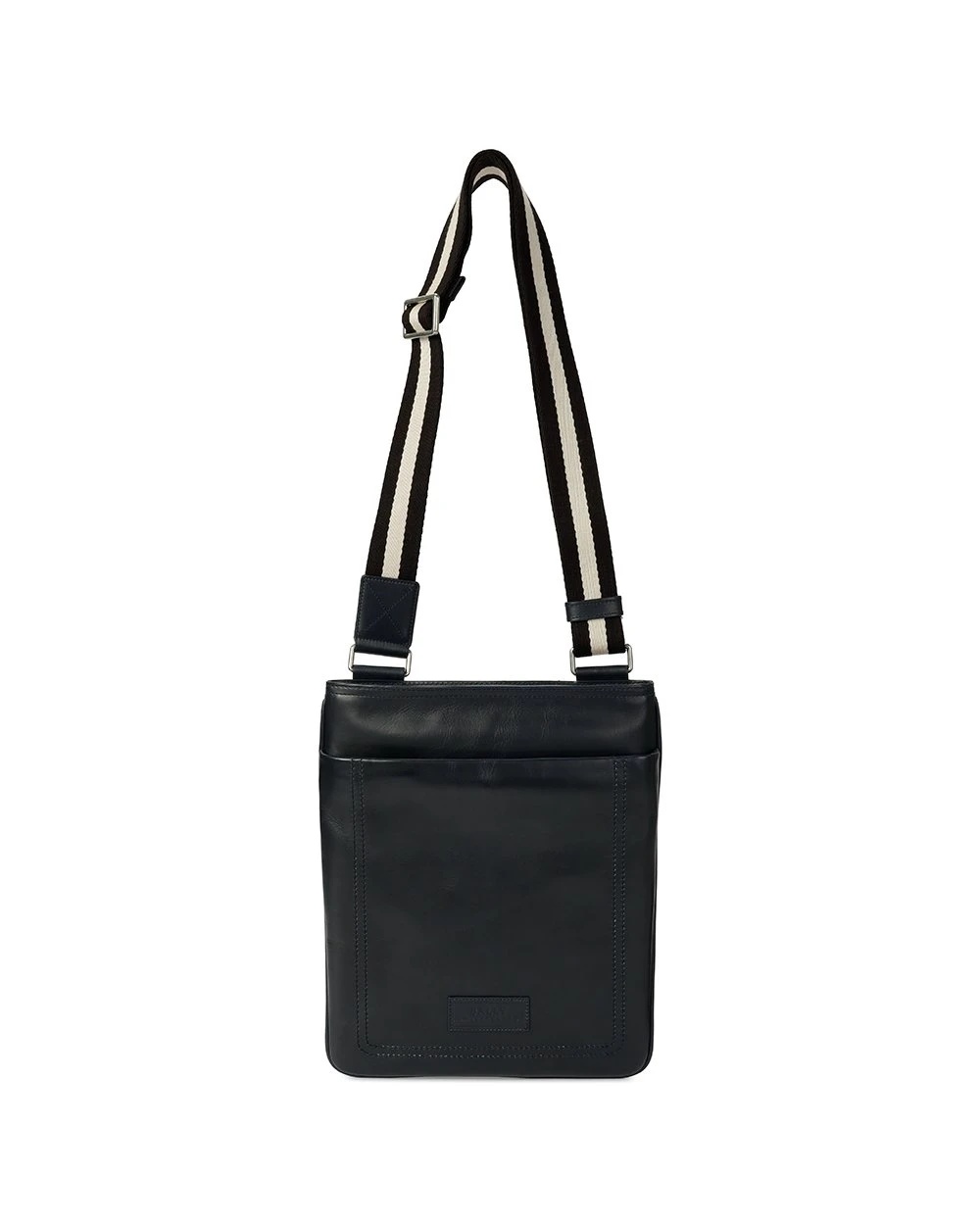 Bally Logo Shoulder Bag In Black