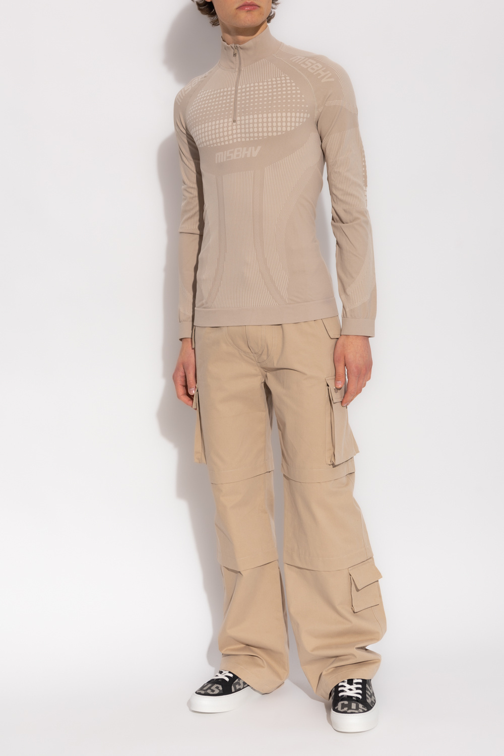 Misbhv Sport Europa Long-sleeve T-shirt In Nude
