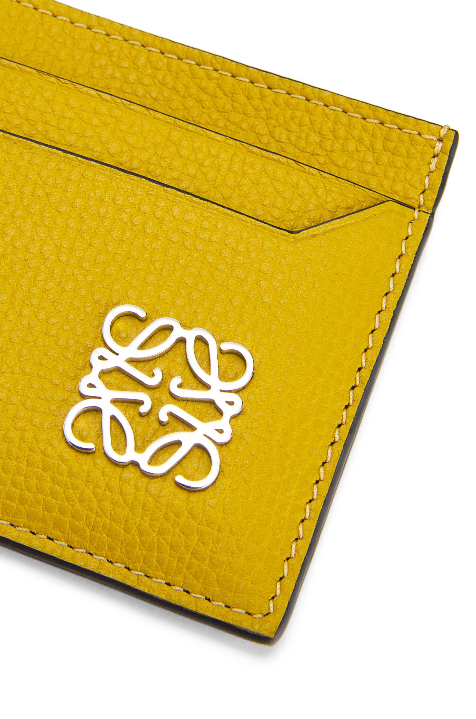 Loewe Logo Card Bag Wallet In Gray