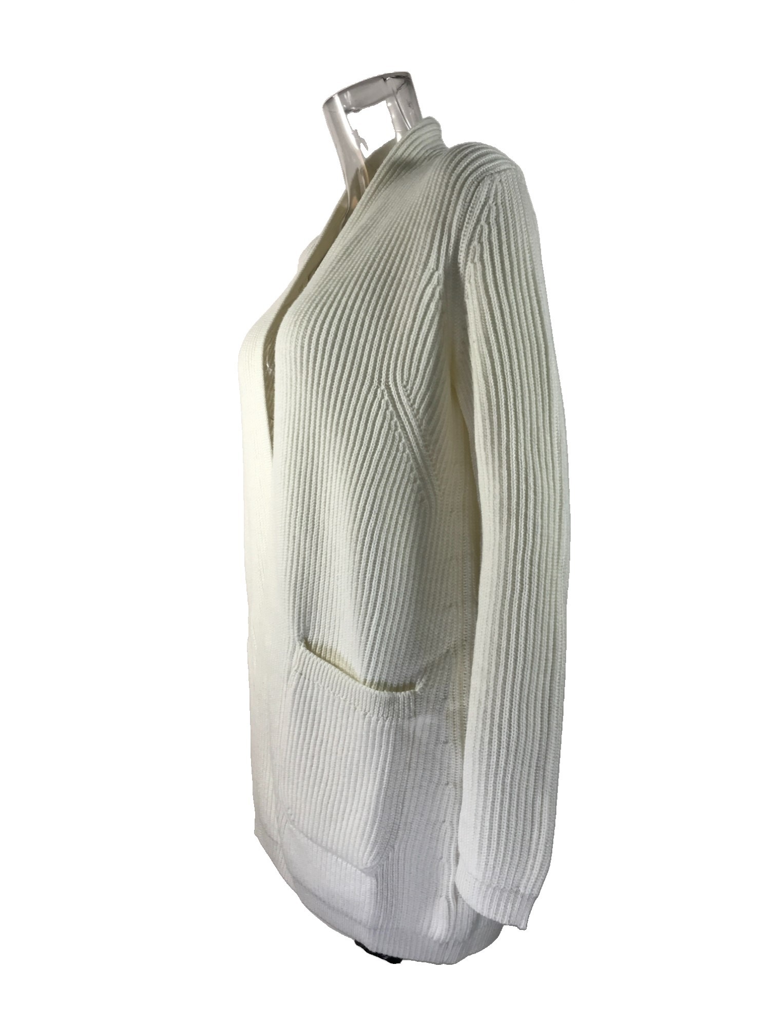Max Mara Long-sleeved Cardigan In Gray