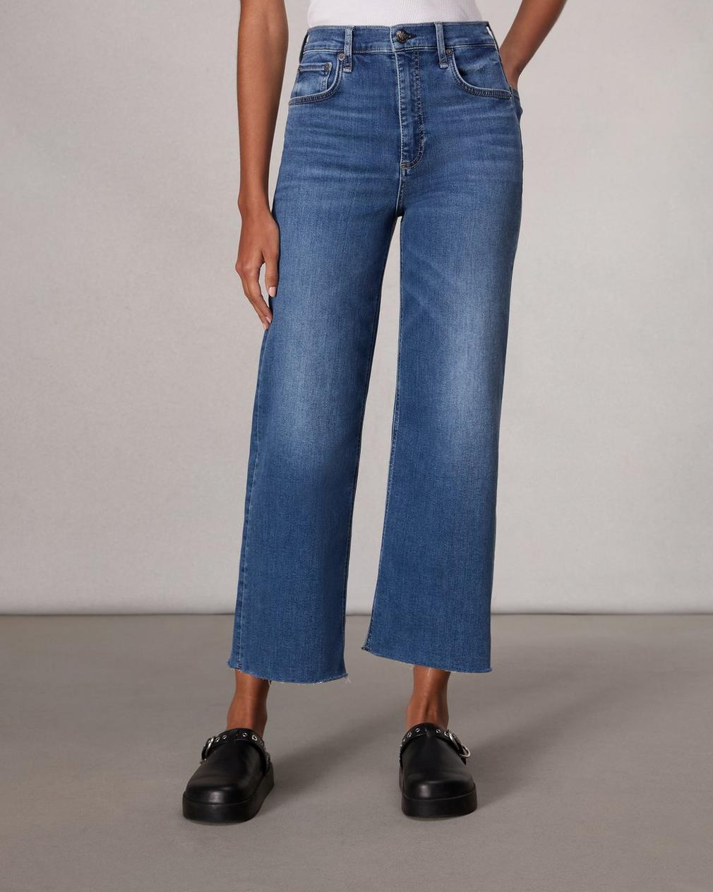 Rag & Bone Belt-loop Jeans In Blue