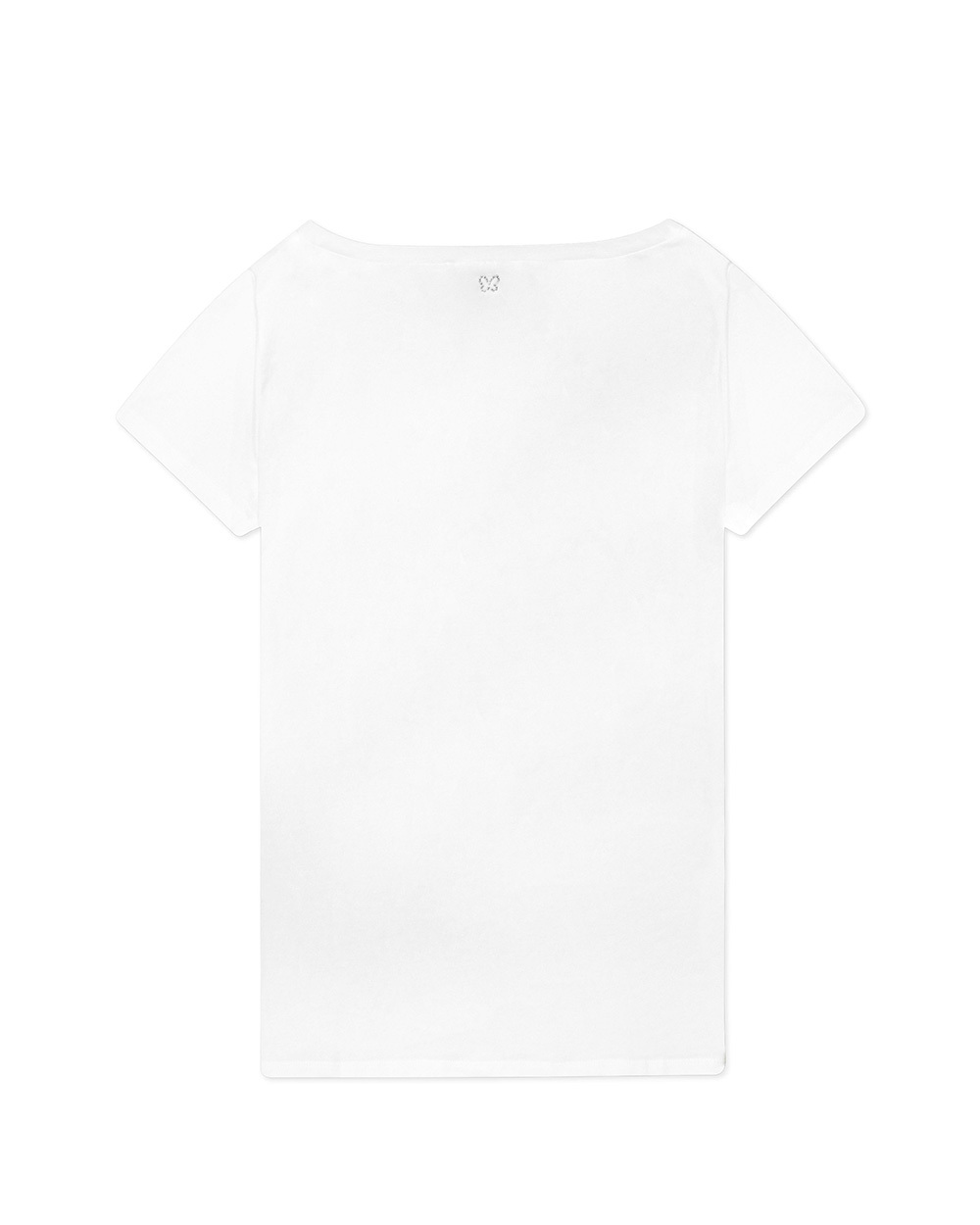 Weekend Max Mara Printed T-shirt With Round Neck In White