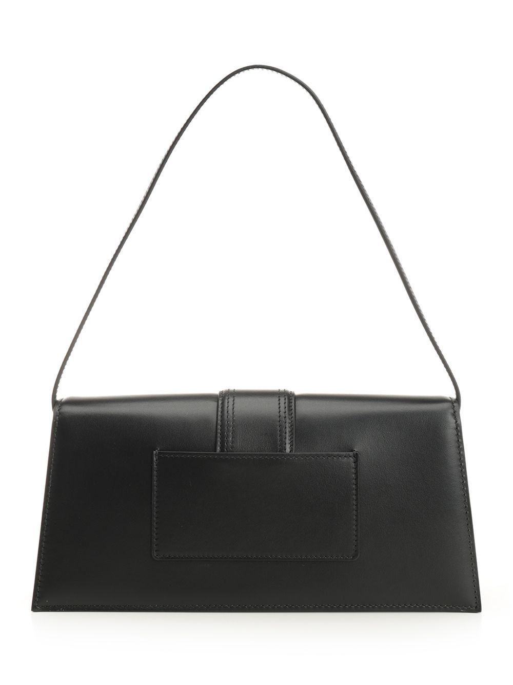 Jacquemus Le Bambino Small Leather Shoulder Bag In Black