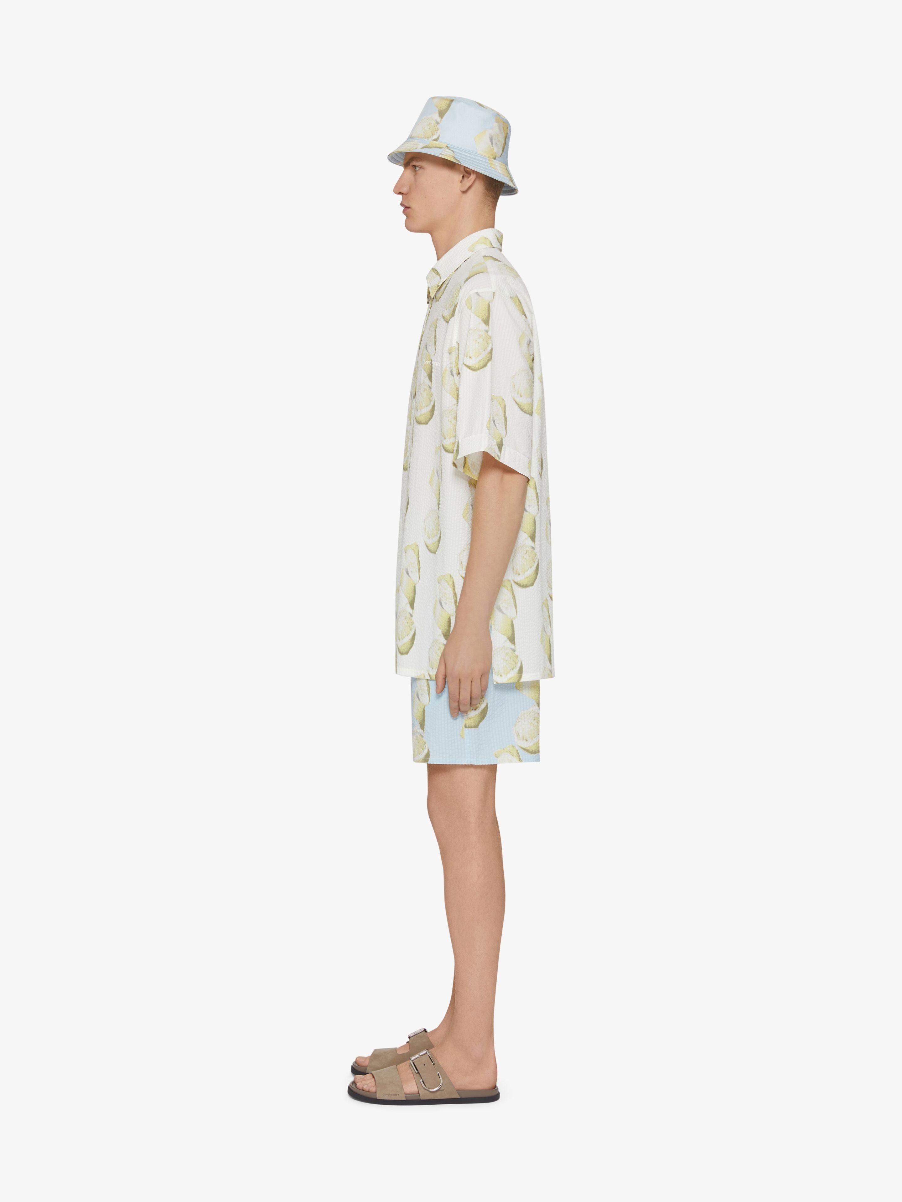 Givenchy Printed Short-sleeved Shirt In White