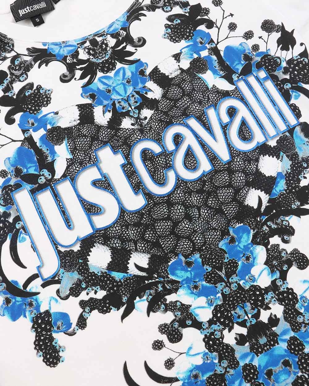 JUST CAVALLI LETTER PRINTED T-SHIRT