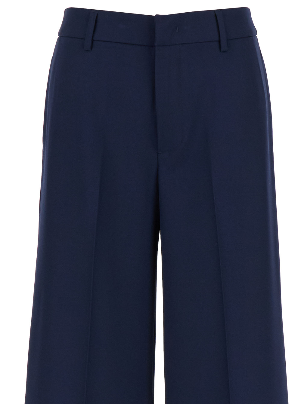 Pt Torino Belt Loop Belt Casual Pants In Black