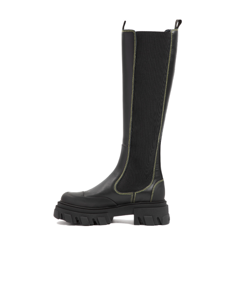 GANNI KNEE CHELSEA BOOTS
