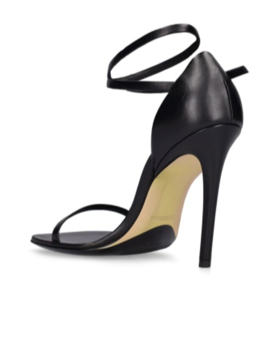 Burberry Stiletto-heel 100mm Leather Sandals