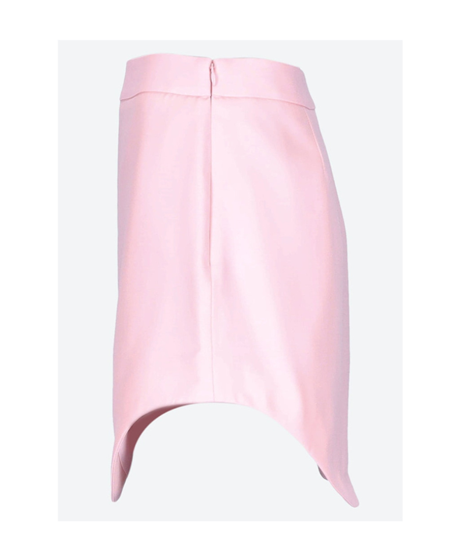 Shop Casablanca Middle Waist Skirt In Pink