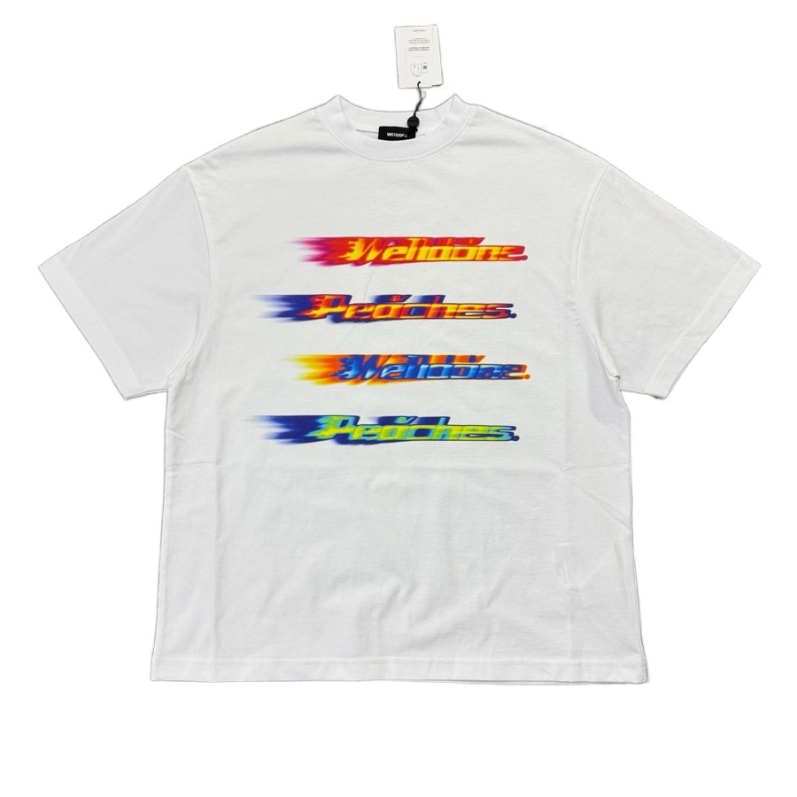 We11 Done Capsule Multi Logo T-shirt In White