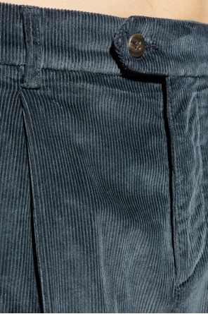 Eleventy Belt Loop Casual Pants In Black