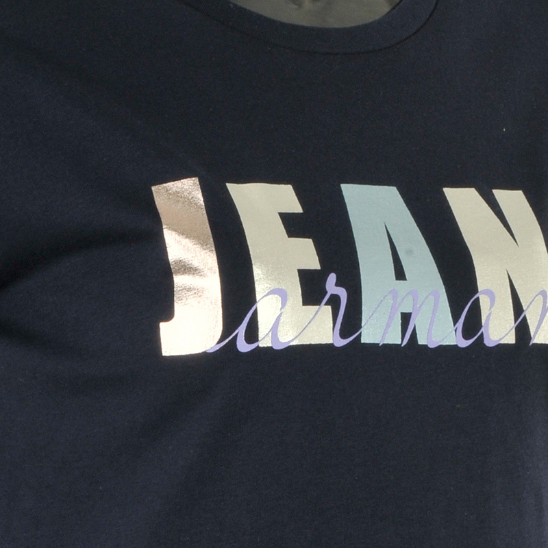 Shop Armani Jeans Logo T-shirt In Black
