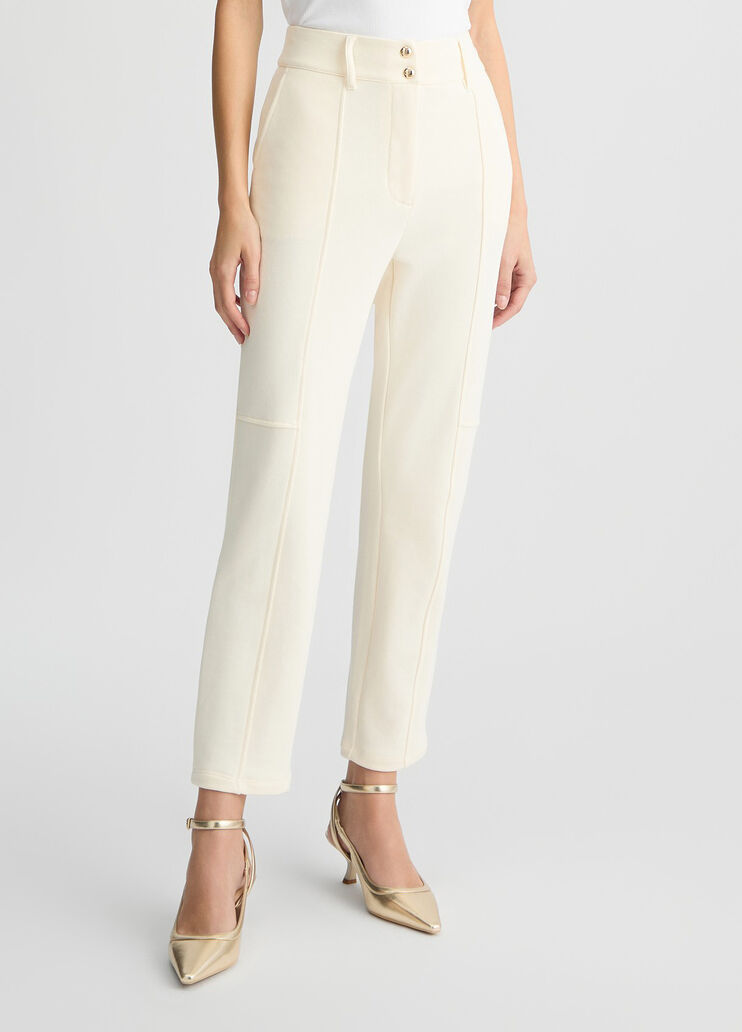 LIU •JO LOGO-PLAQUE TROUSERS