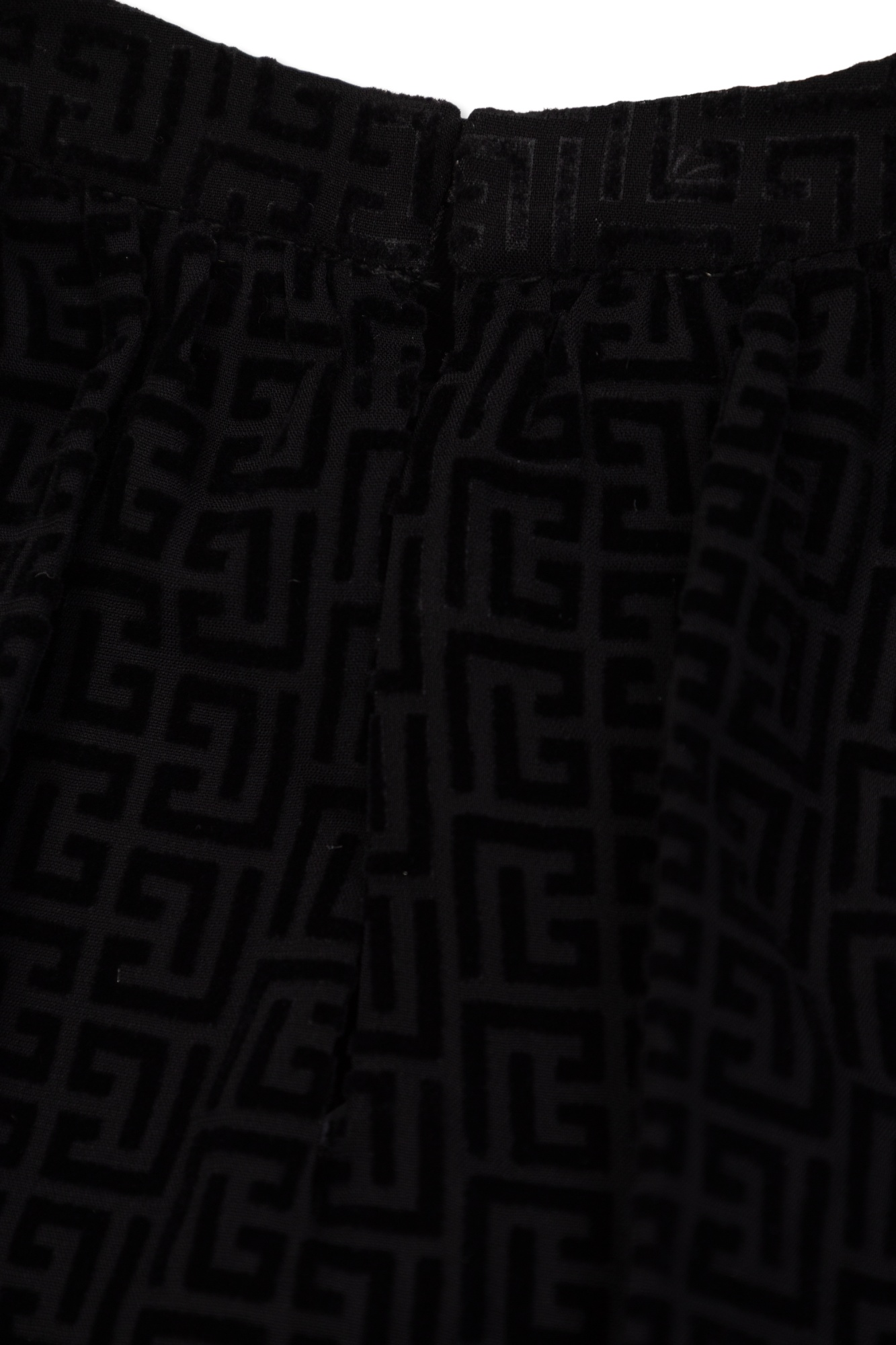 Balmain Short-sleeved Dress In Black