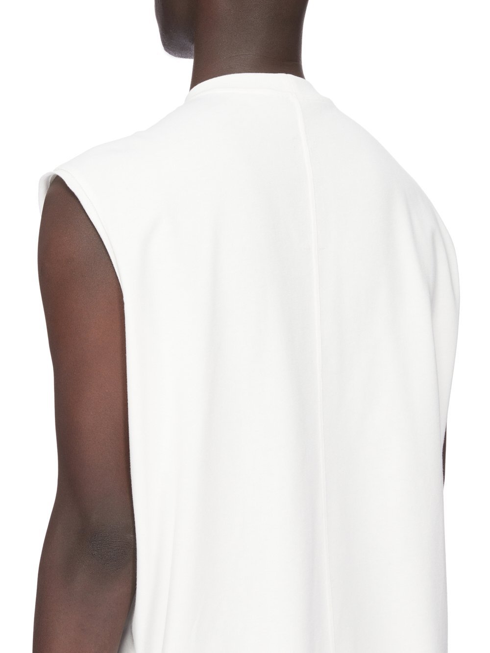 Rick Owens Off-white Concordians Basic Sl Tank Top In White