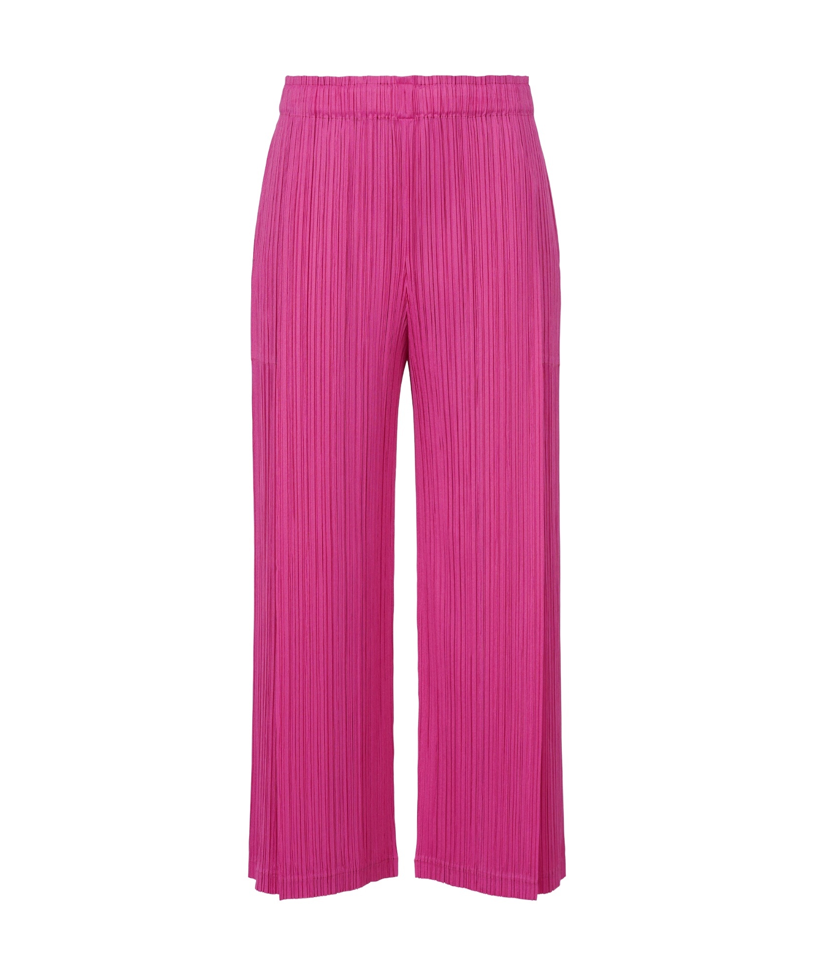 Issey Miyake Light Wave Trousers In Pink