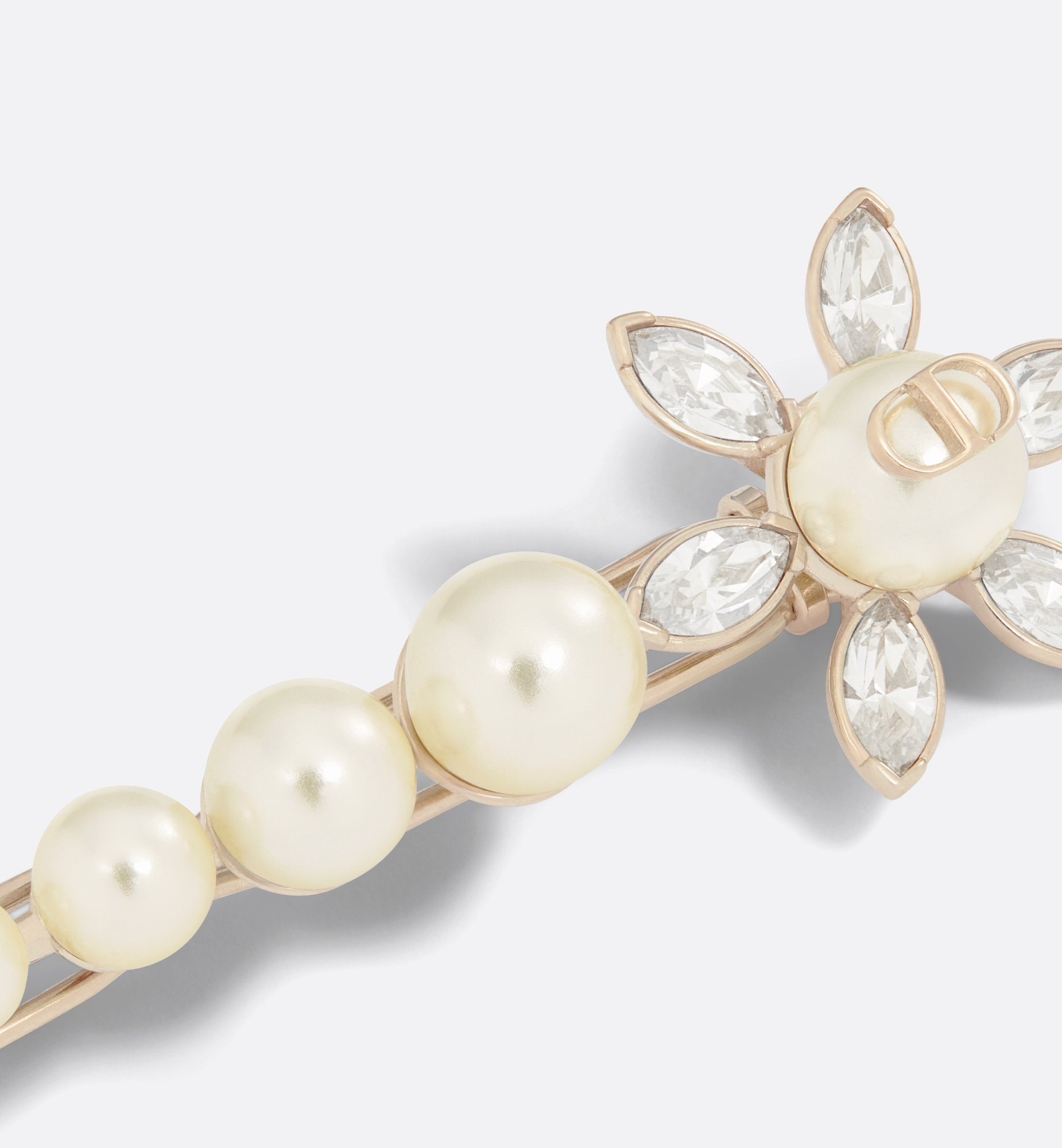 Dior Bloom In Barrette In White