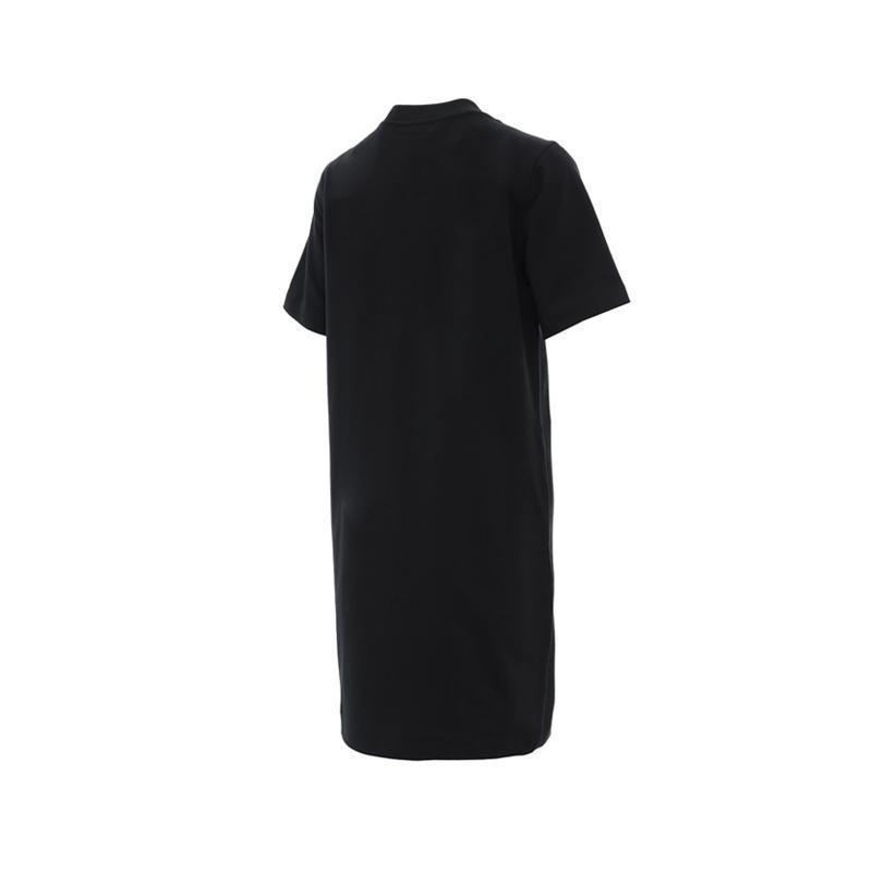 Moschino Logo Dress In Black