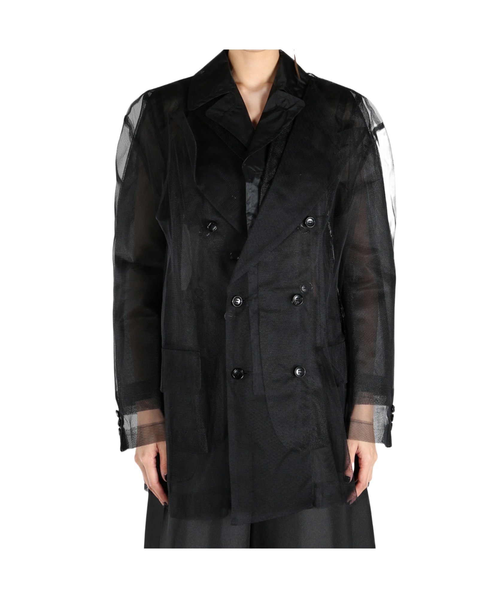 COMME DES GARÇONS LAYERED DESIGN JACKET