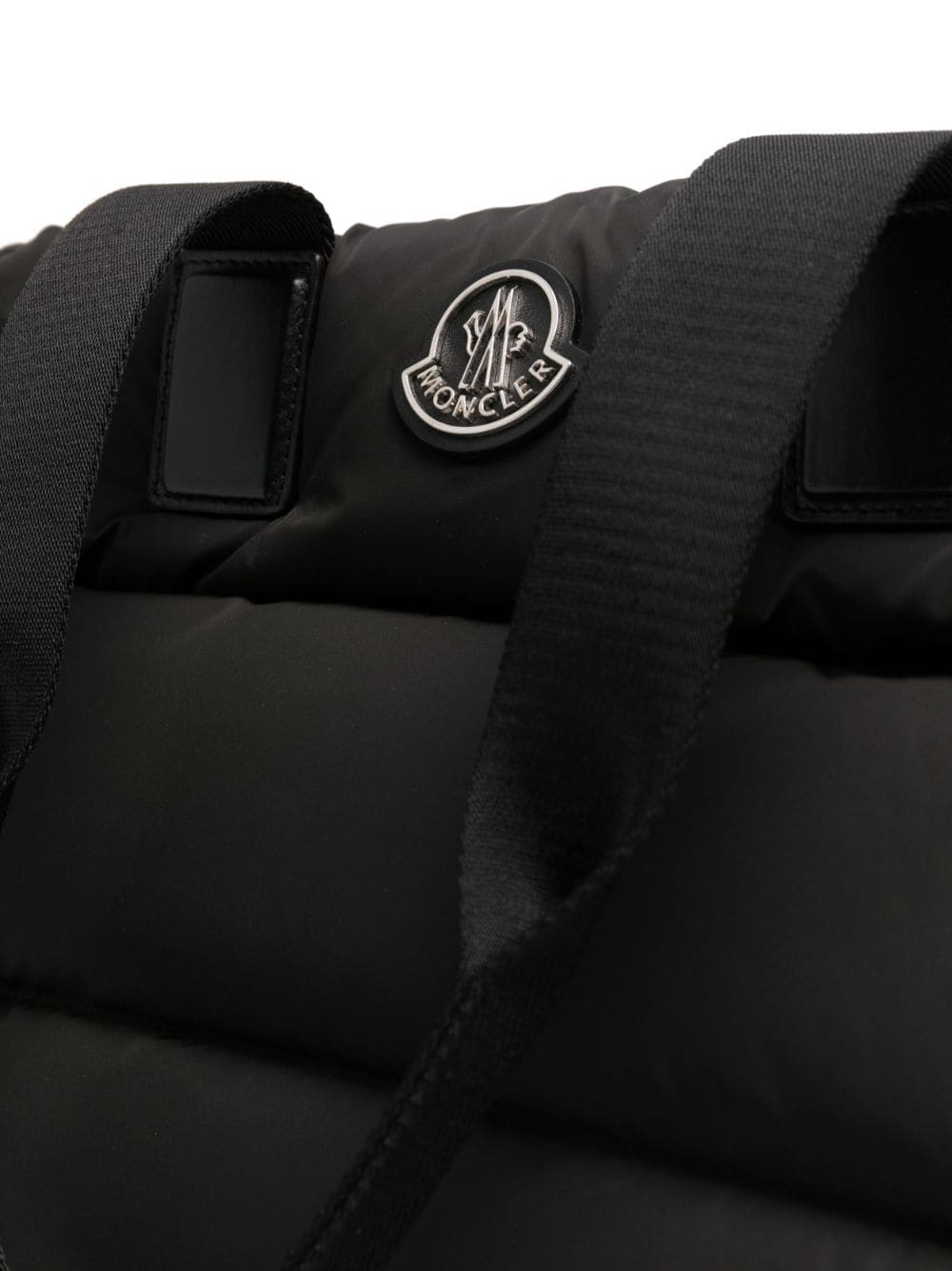 Moncler Caradoc Padded Tote Bag In Black