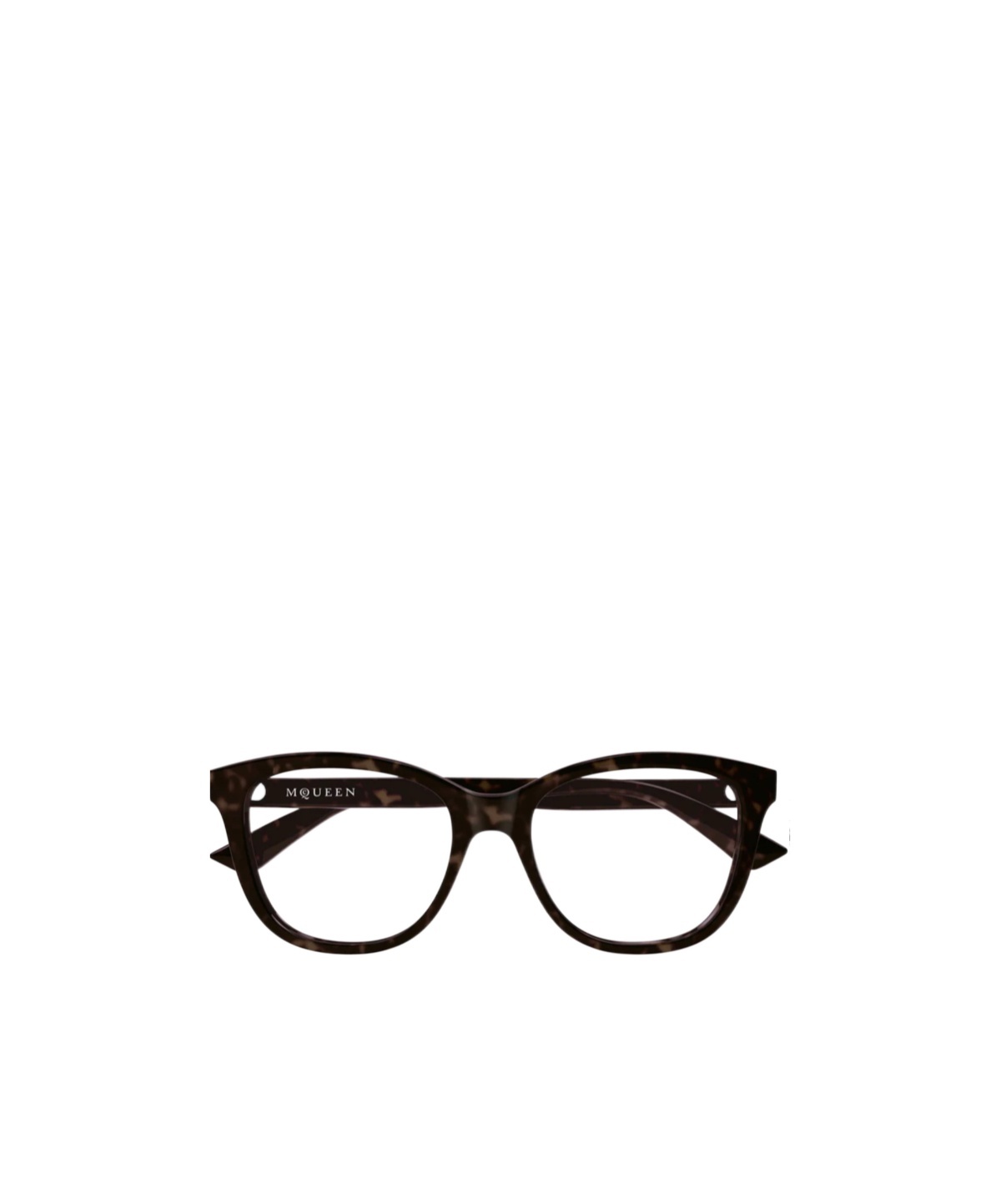 Alexander Mcqueen Full-frame Flat Mirror In Black