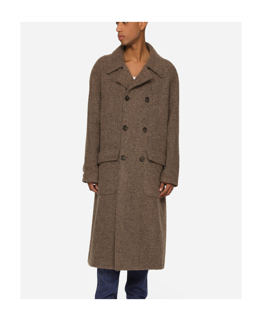 DOLCE & GABBANA DOLCE  GABBANA DOUBLE-BREASTED MID-LENGTH COAT