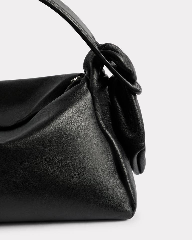 Kenzo ' Furoshiki' Bag In Leather In Black