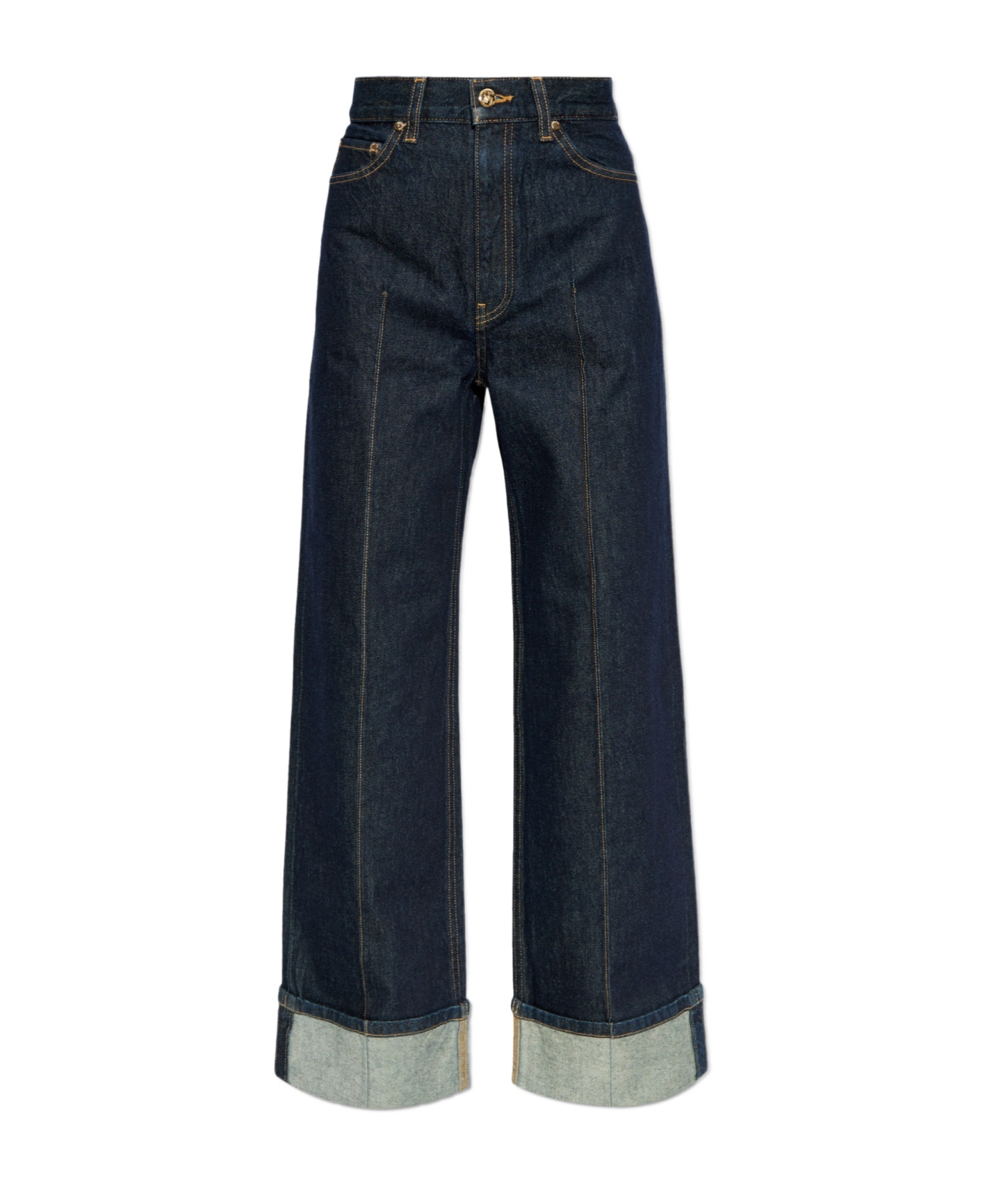Ulla Johnson Genevieve Wide-leg Jeans In Black