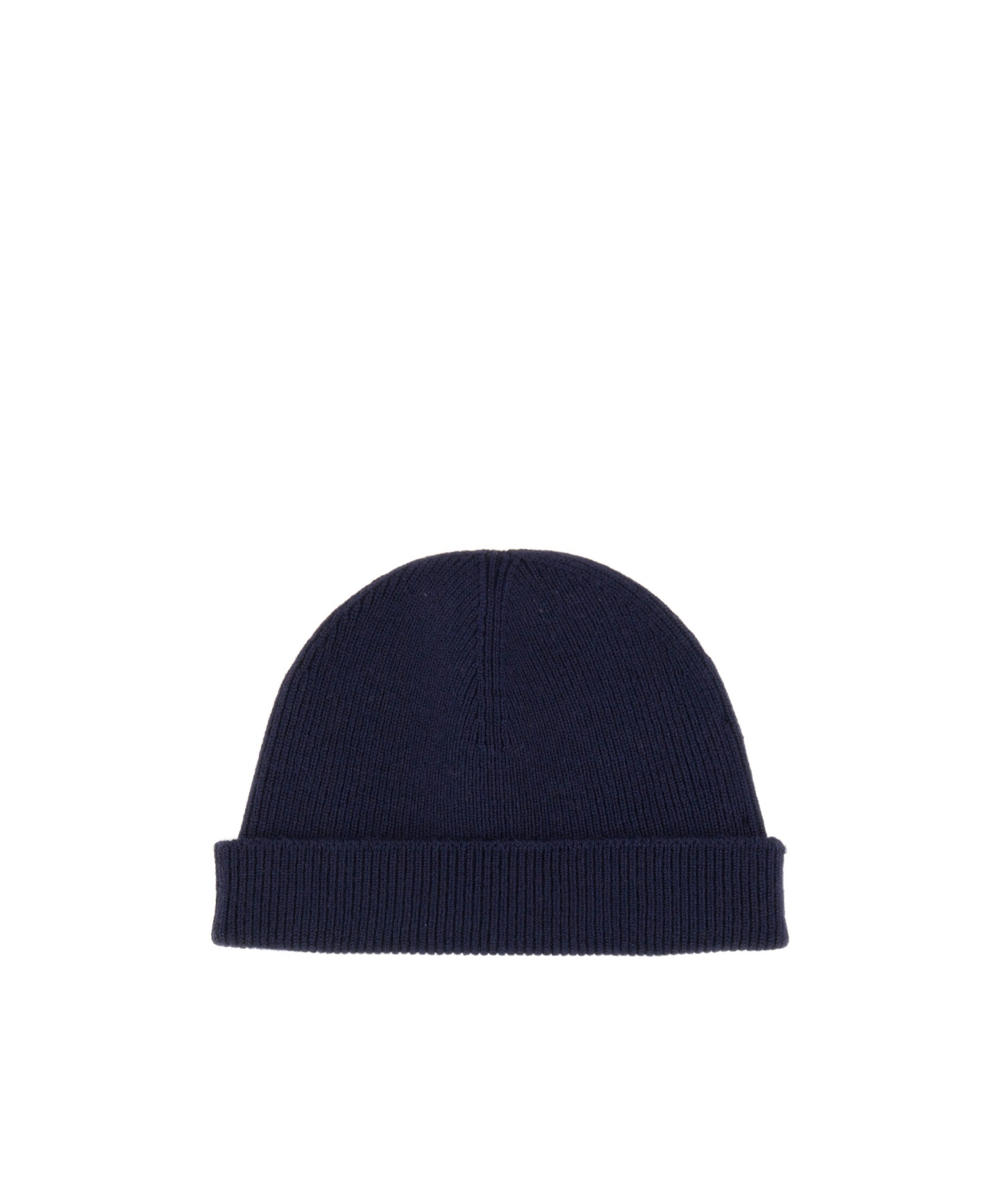 Jil Sander Logo Patch Knitted Beanie In Black