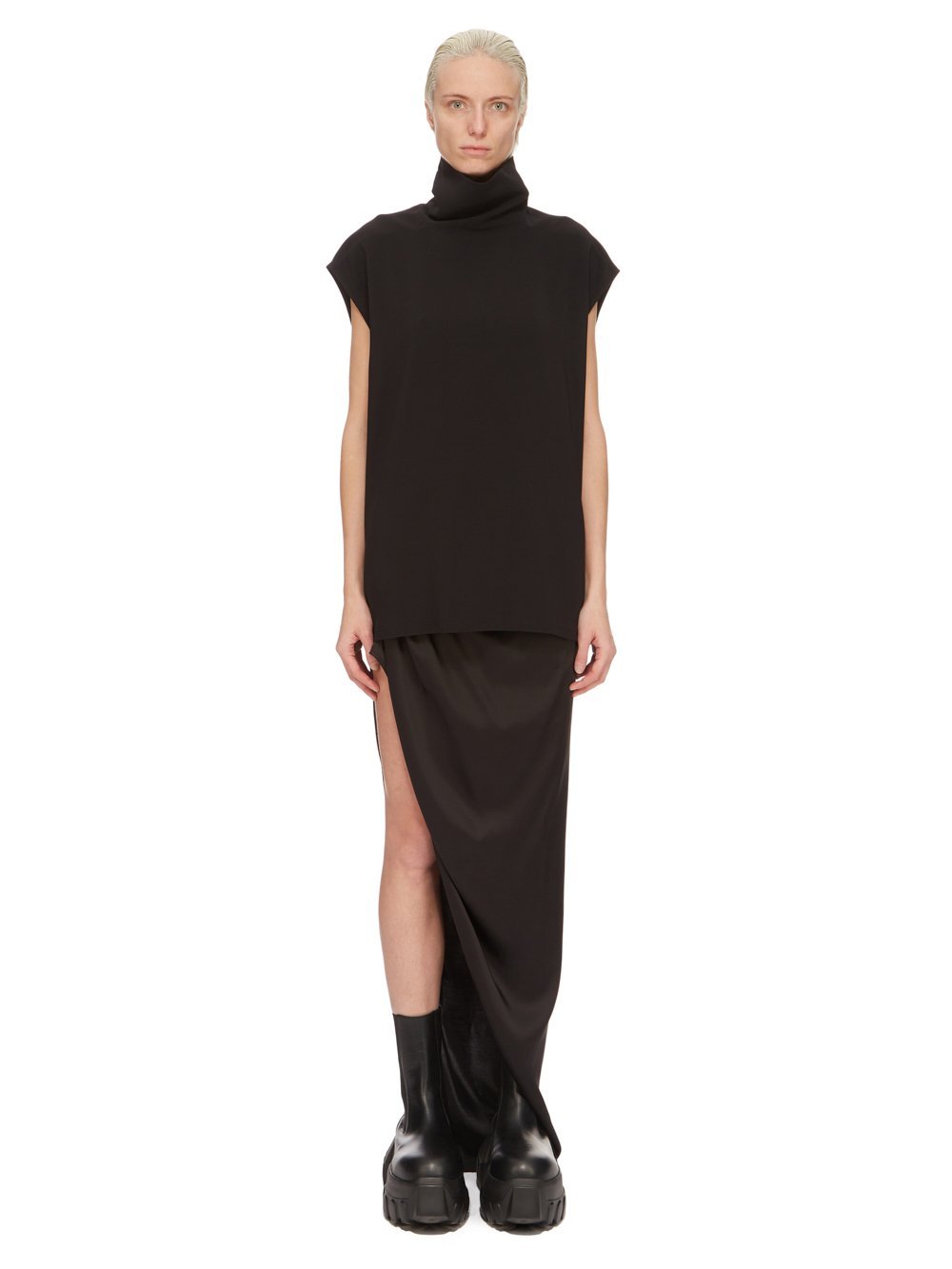 Rick Owens Edfu Skirt In Black