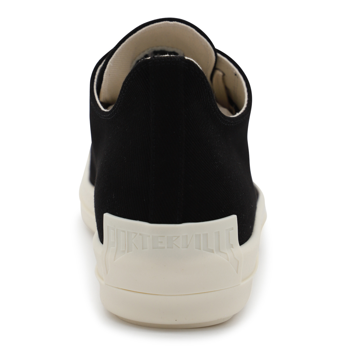 Rick Owens Drkshdw Round Toe Low-top Casual Shoes In Black