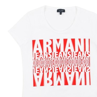 ARMANI JEANS ROUND-NECKED T-SHIRT