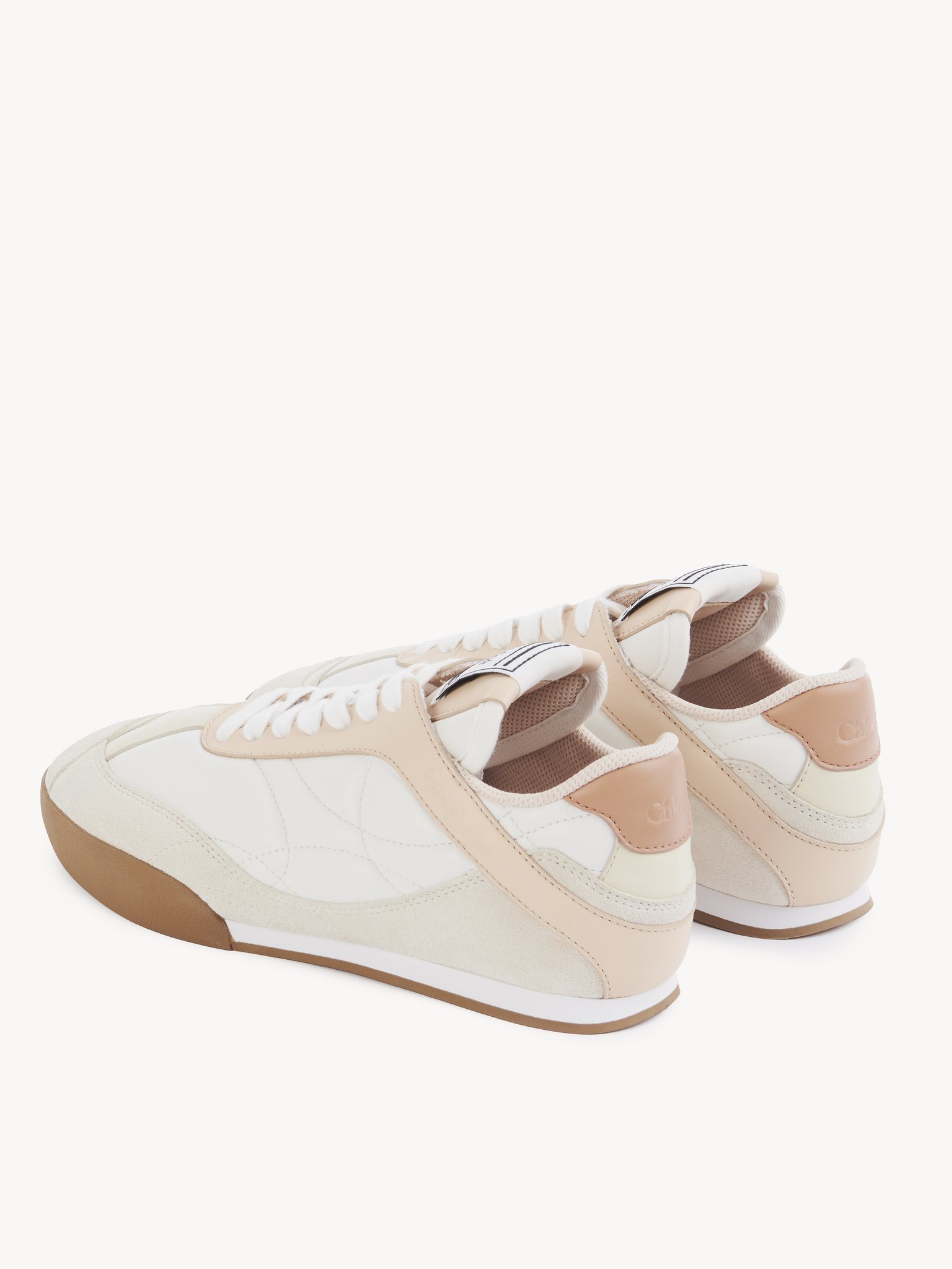 Shop Chloé Kick Sneakers In White