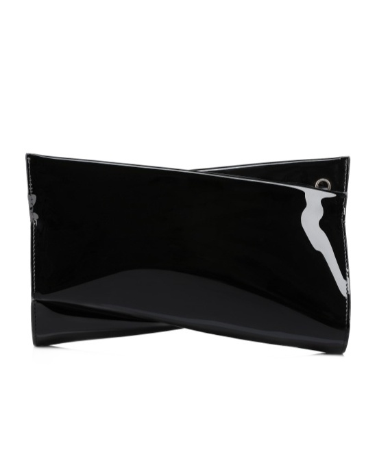 Christian Louboutin Twisted Shoulder Bag In Black