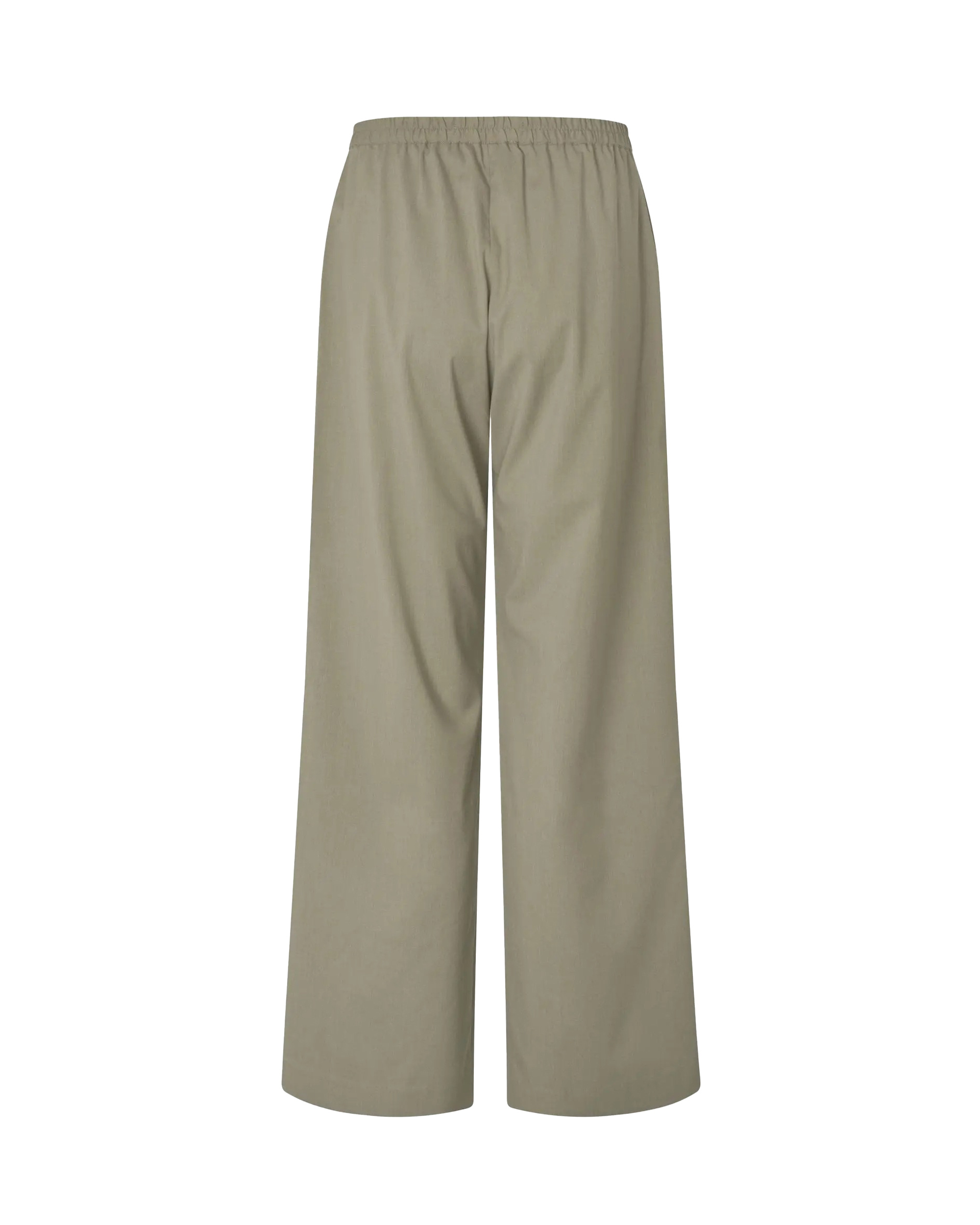 Samsoe & Samsoe Mid-rise Casual Pants In Green