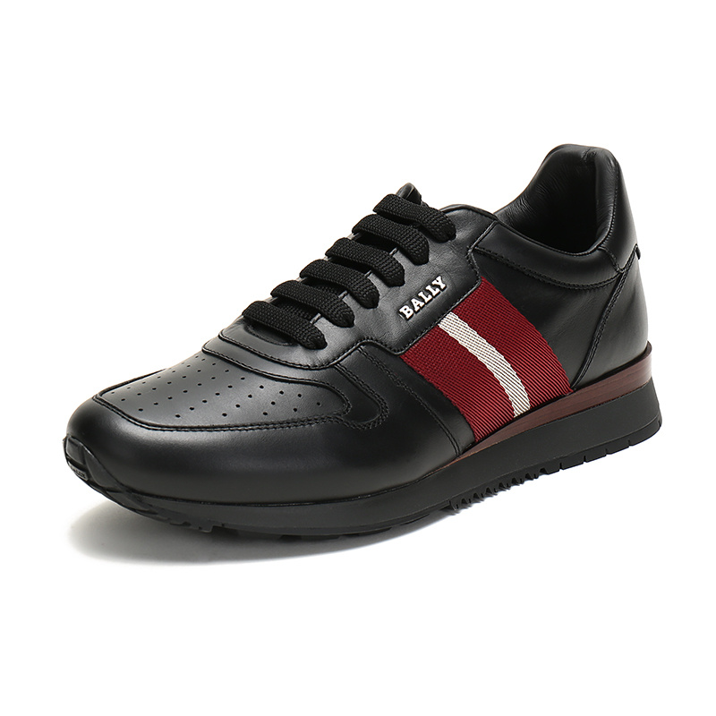 Bally Tie Casual Shoes And Sports Shoes In Black