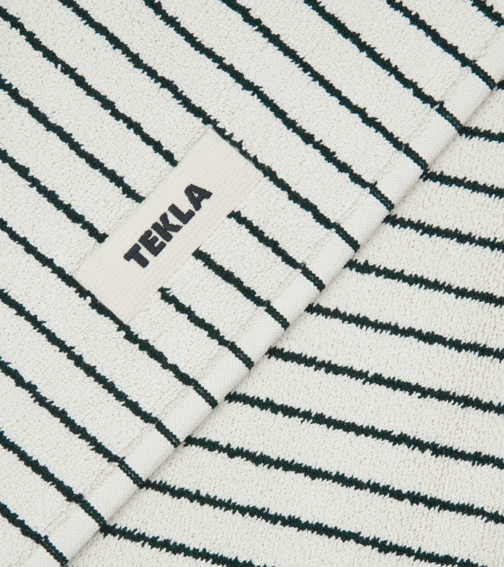 Tekla Organic Towel Bath Mat In Multi