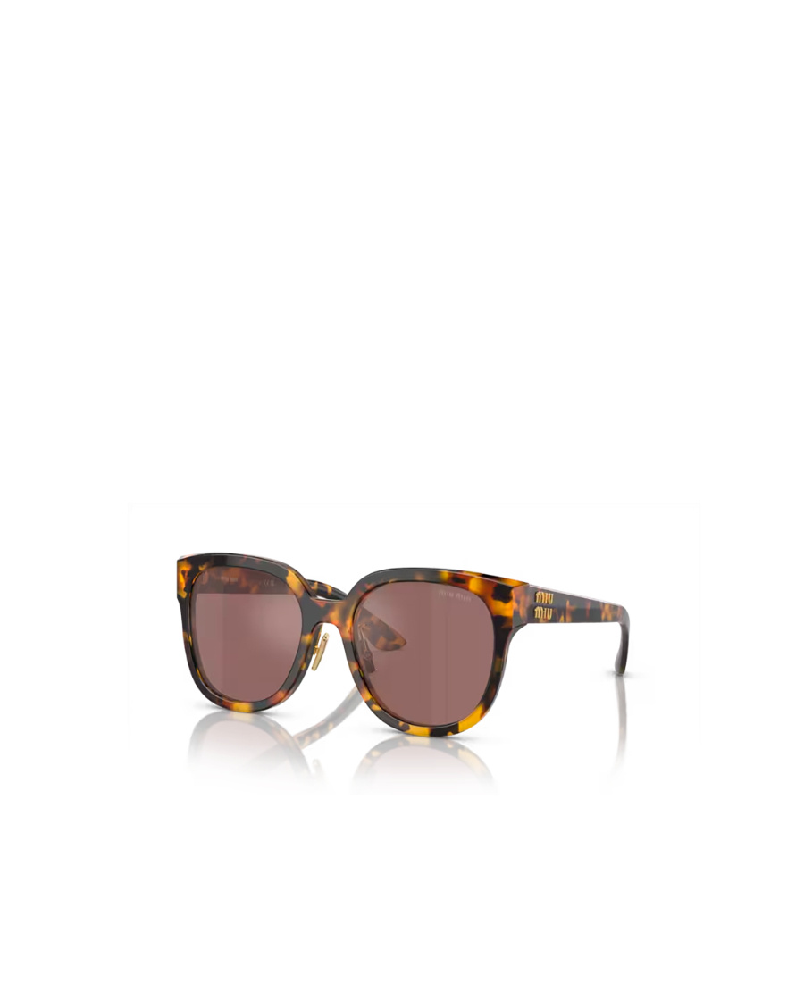 Miu Miu Womens Brown Mu 01zs Square-frame Acetate Sunglasses In Brown